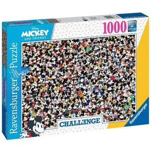 3/$88❤️Ravensburger Disney CHALLENGE MICKEY puzzle Mickey Mouse Montage Madness
